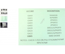 KIT-TNPA4844 KIT reparacion para modulo SC-YSUS Panasonic TX-PA42G15B