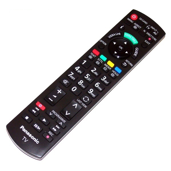 N2QAYB000487, Mando distancia original para TV Panasonic modelo TX-42PC2E =N2QAYB000487C