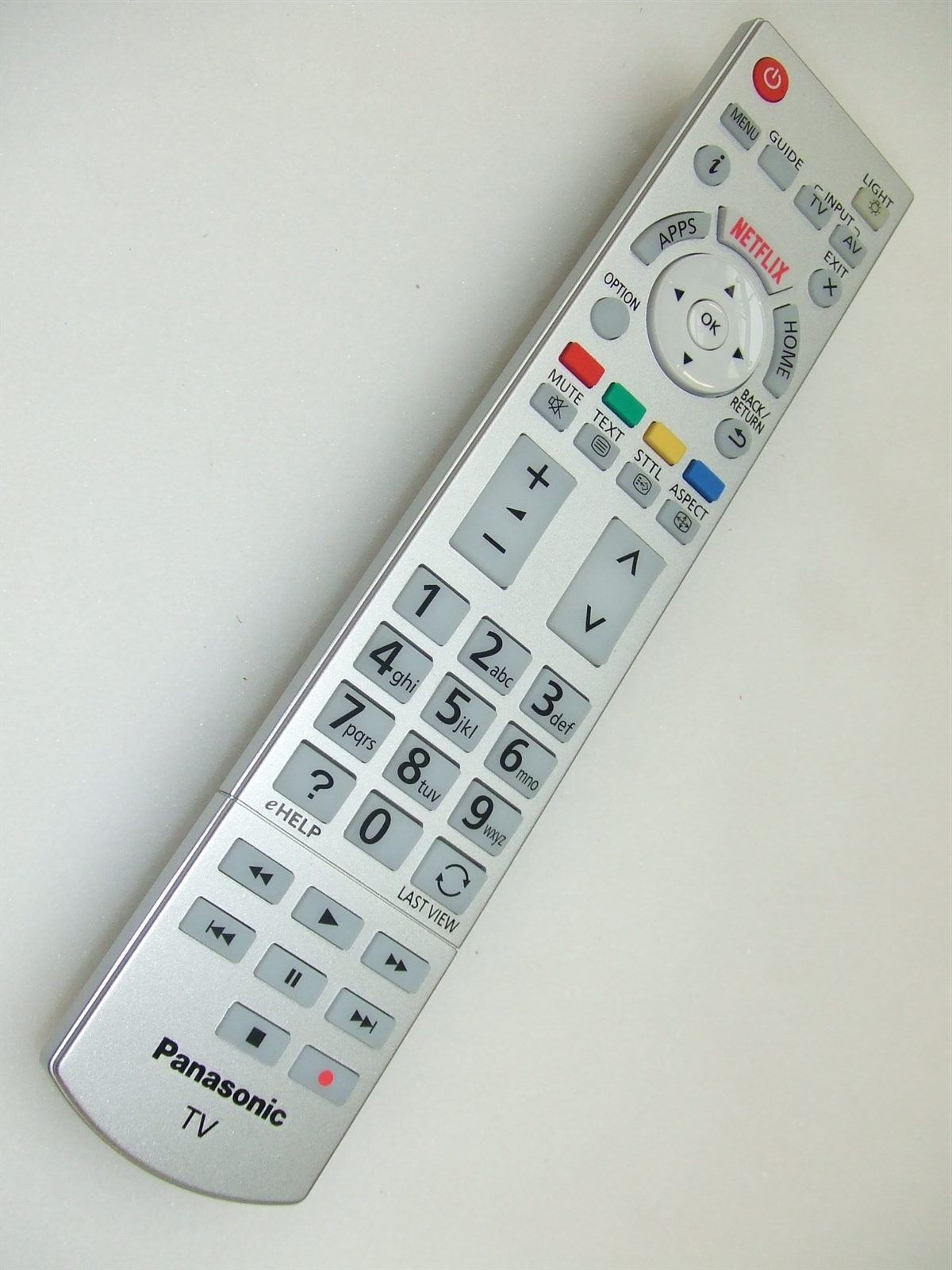 Mando a distancia Smart TV para Panasonic N2QAYB000572 N2QAYB000487 D920 +  Ehuebsd Embalaje original